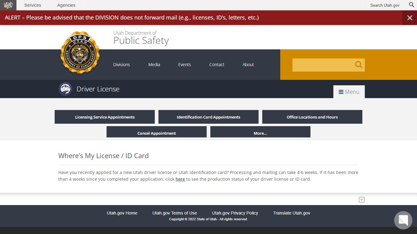 Where’s My License / ID Card | DPS – Driver License